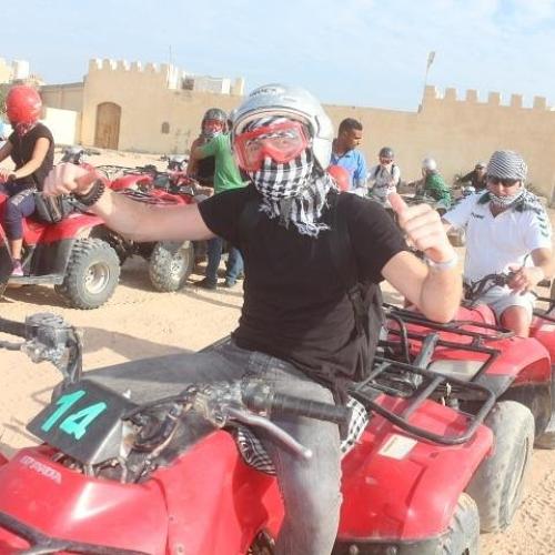 Safari quadem 3 godziny w Hurghadzie
